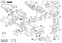 Bosch 0 601 854 B03 Gws 24-230 Bv Angle Grinder 230 V / Eu Spare Parts